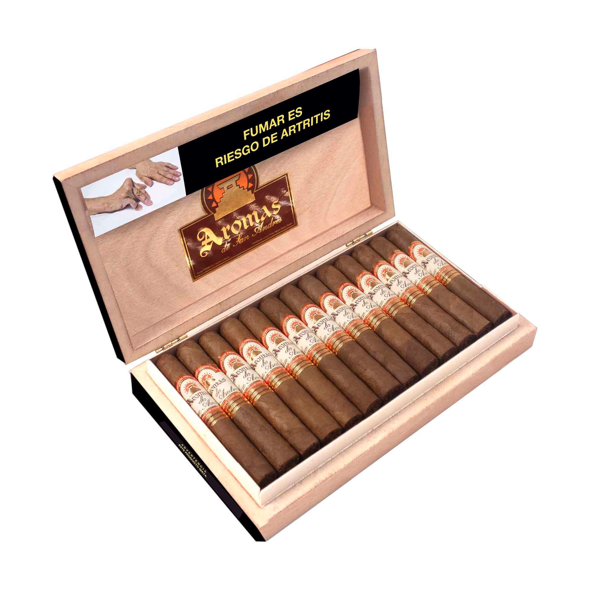 AROMAS SAN ANDRES ROBUSTO CAJA CON 25 PUROS - Image 2