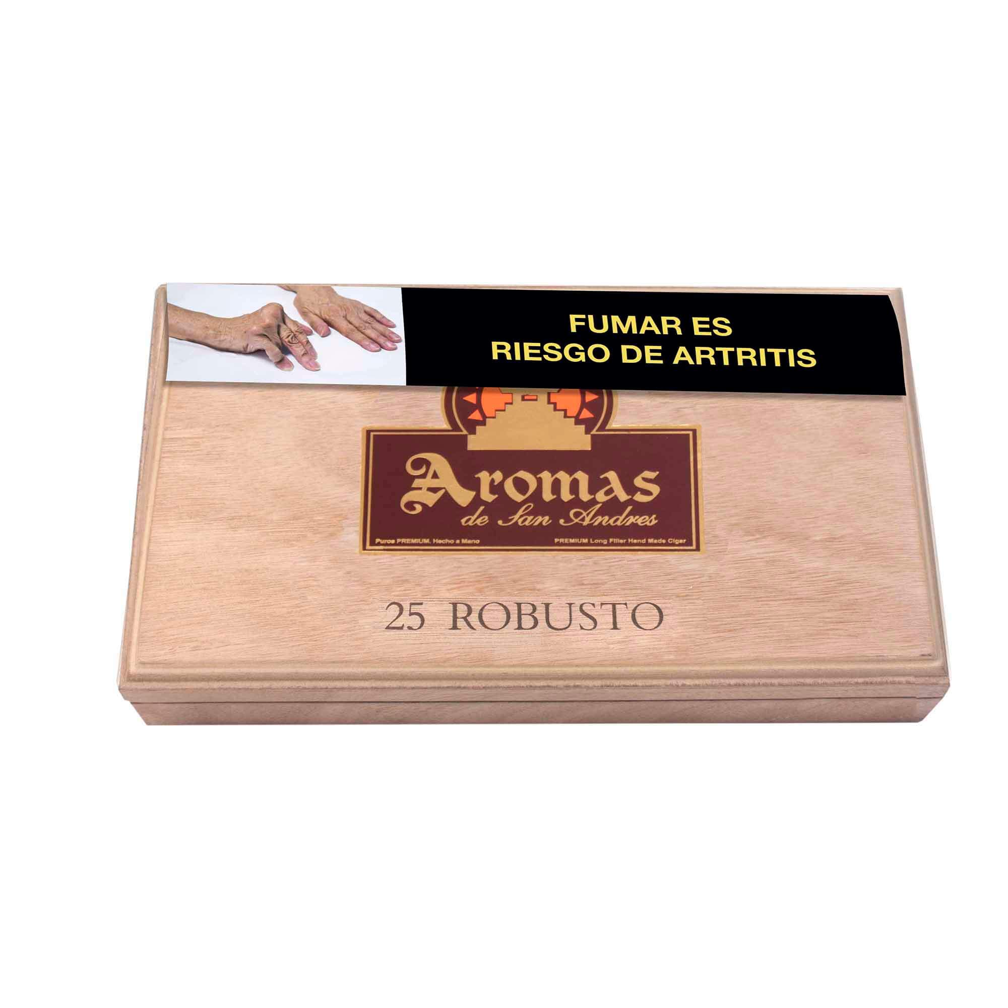 AROMAS SAN ANDRES ROBUSTO CAJA CON 25 PUROS - Image 5