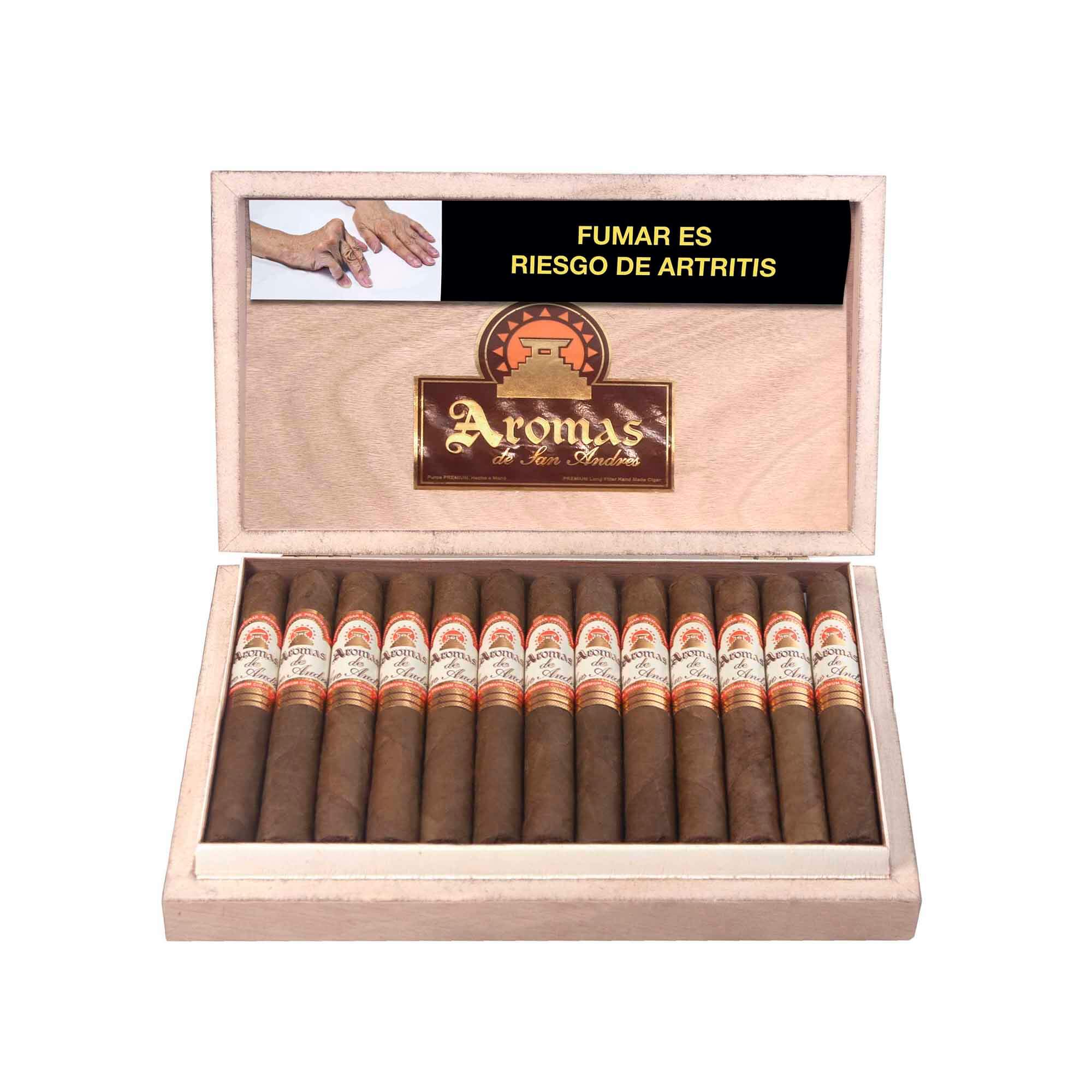 AROMAS SAN ANDRES ROBUSTO CAJA CON 25 PUROS - Image 3