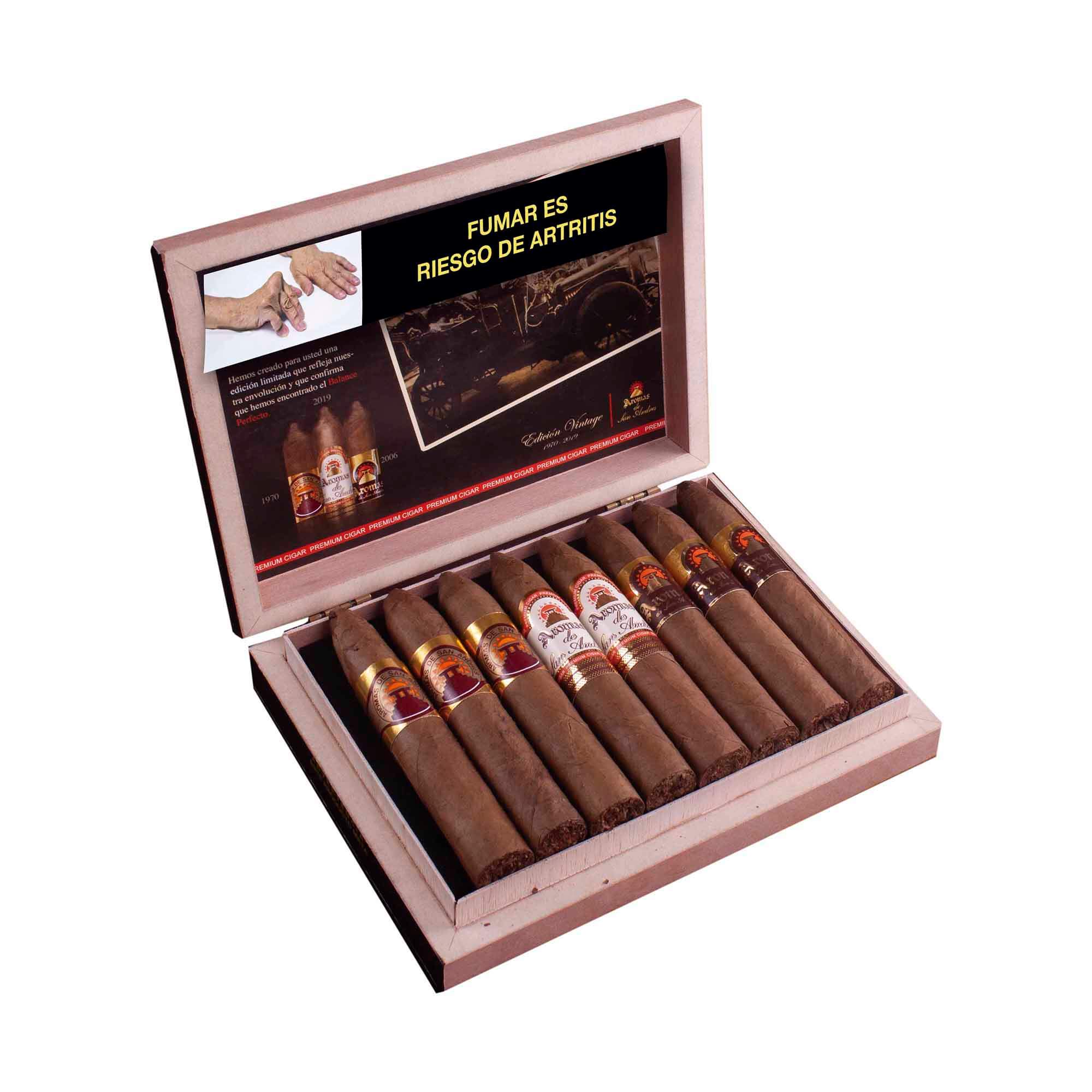 AROMAS SAN ANDRES TORPEDO CORTO 5X52 CAJA CON 8 PUROS - Image 3