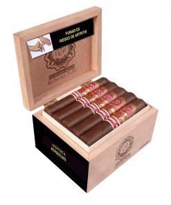 Alternative view of CAPA FLOR ROBUSTO CAJA EN ACABADO NATURAL CON 20 PUROS MADUROS