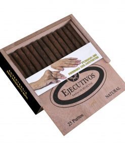 Alternative view of EJECUTIVOS # 8 CAJITA CON 25 PUROS (NATURAL)