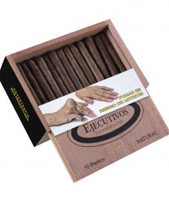 Alternative view of EJECUTIVOS # 8 CAJITA CON 50 PUROS (NATURAL)