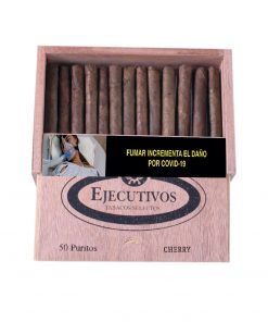 Alternative view of EJECUTIVOS # 8 CAJITA CON 25 PUROS CHERRY