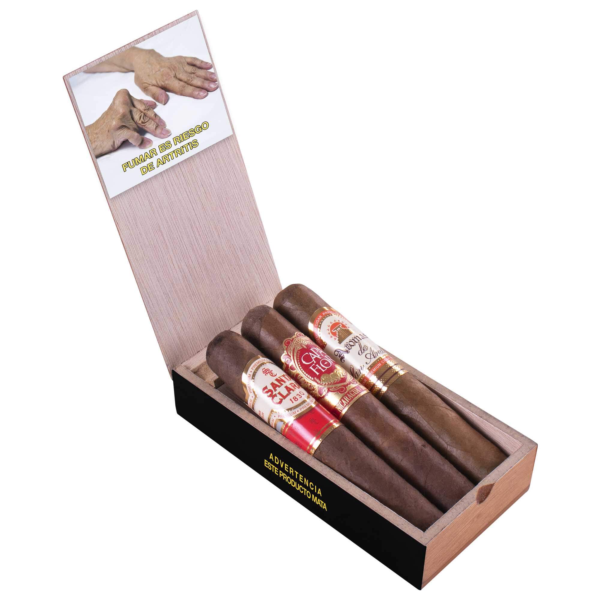 DISCOVERY MEXICAN SELECTION ROBUSTO CAJA SIN BRUJULA CON 3 PUROS - Image 3