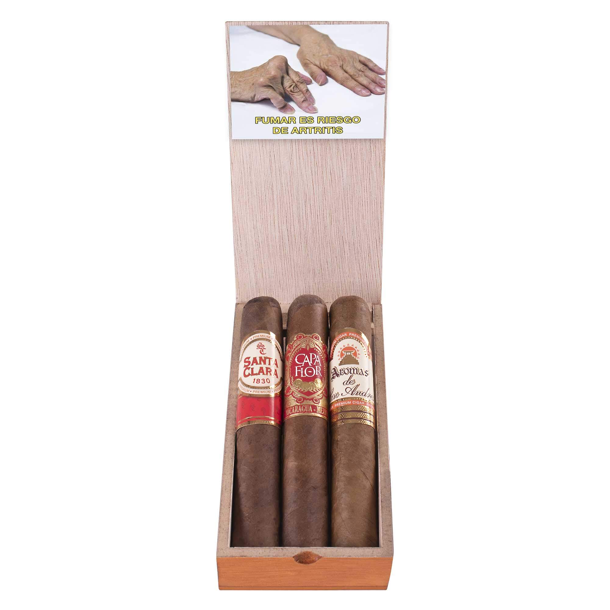 DISCOVERY MEXICAN SELECTION ROBUSTO CAJA SIN BRUJULA CON 3 PUROS - Image 4