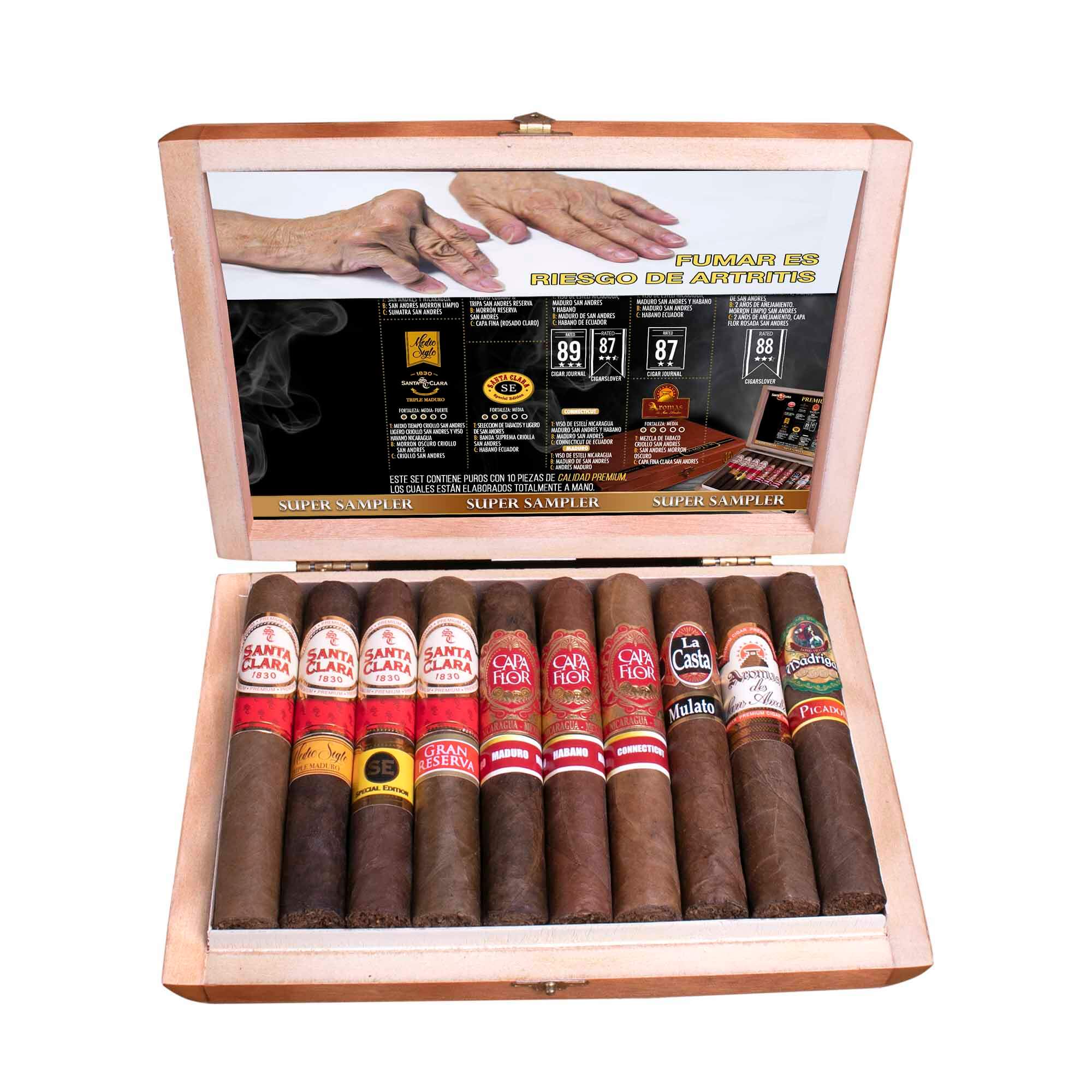 PREMIUM SUPER SAMPLER ROBUSTOS (10 PUROS) - Image 3