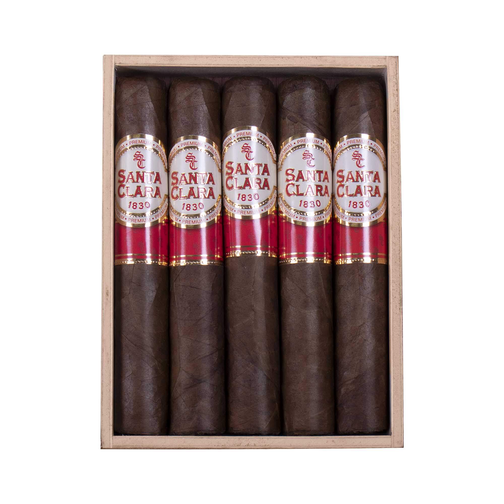 SANTA CLARA 1830 ROBUSTO CAJA CON 5 PUROS - Image 4