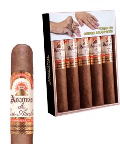 AROMAS SAN ANDRES ROBUSTO CAJA CON 5 PUROS