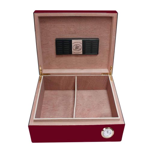 HUMIDOR PARA 50 PUROS EN COLOR CAOBA - Image 3