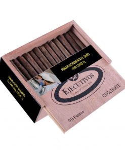 EJECUTIVOS # 8 CAJITA CON 50 PUROS (CHOCOLATE)