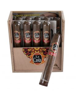 Alternative view of LA CASTA MESTIZO ROBUSTO CAJA CON 10 PUROS EN TUBO DE CRISTAL