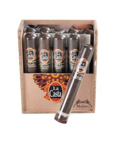 Alternative view of LA CASTA MULATO ROBUSTO CAJA CON 10 PUROS EN TUBO DE CRISTAL
