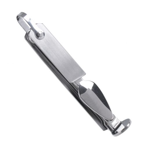 RETACADOR DE PIPA PLATEADO CON CUBIERTA DE PROTECCIÓN ACERO INOXIDABLE 67MM