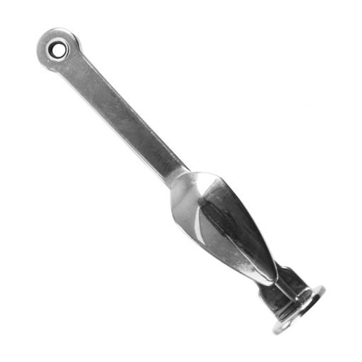 RETACADOR DE PIPA PLATEADO ACERO INOXIDABLE 66 MM - Image 2