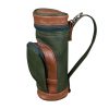 HUMIDOR TRAVEL VERTICAL DISEÑO BOLSA DE GOLF PARA 8 PUROS CON CIERRE