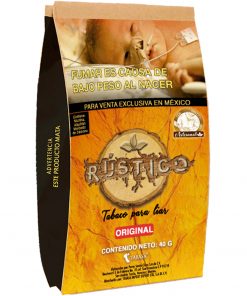 TABACO PARA LIAR RUSTICO ORIGINAL PAQUETE CON 40 GRS