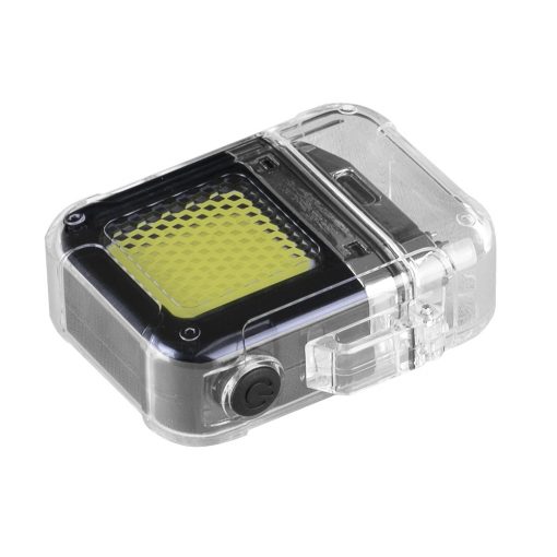 ENCENDEDOR ELÉCTRICO RECARGABLE DOBLE ARCO IMPERMEABLE DE CARCASA TRANSPARENTE  COLOR NEGRO - Image 4
