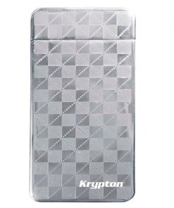 ENCENDEDOR KRYPTON GRIS CON CABLE USB INTEGRADO