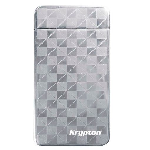 ENCENDEDOR KRYPTON GRIS CON CABLE USB INTEGRADO