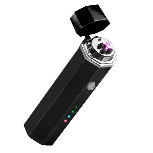 ENCENDEDOR HEXAGONAL NEGRO CON CABLE USB INTEGRADO - Image 4