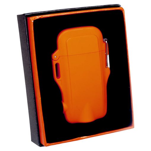 ENCENDEDOR KRYPTON COLOR NARANJA CON USB INTEGRADO Y LAMPARA - Image 3