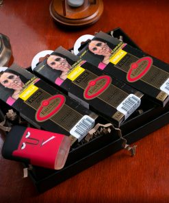 SET DE REGALO ENCENDEDOR ZENGAZ CON 3 CARTERAS DE 5 PURITOS EJECUTIVOS