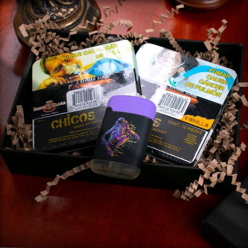 SET E REGALO ENCENDEDOR ZENGAZ CON 2 LATAS DE 10 PURITOS CHICOS, VAINILLA Y CHOCOLATE - Image 2