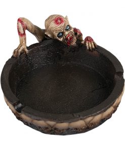 CENICERO REDONDO DISEÑO ZOMBIE POLYSTONE
