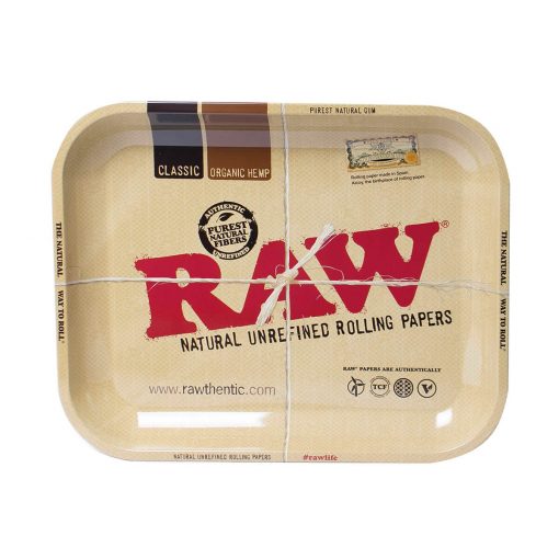 BANDEJA DE METAL RAW PARA ROLAR CIGARROS