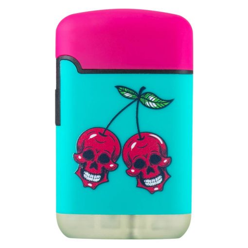 ENCENDEDOR ZENGAZ MEGA JET SKULL CHERRY