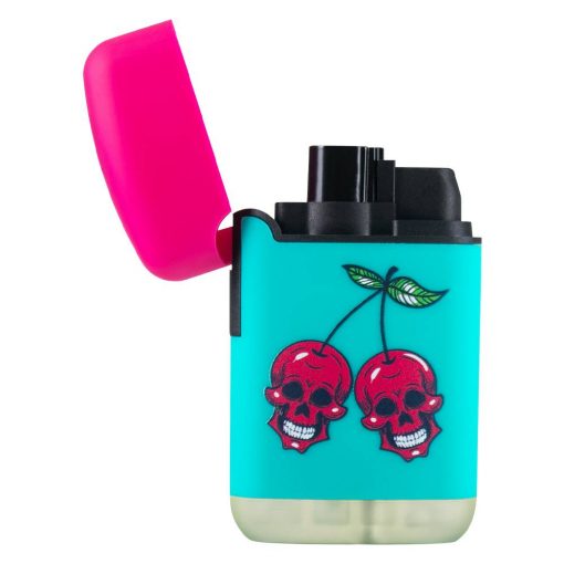 ENCENDEDOR ZENGAZ MEGA JET SKULL CHERRY - Image 2
