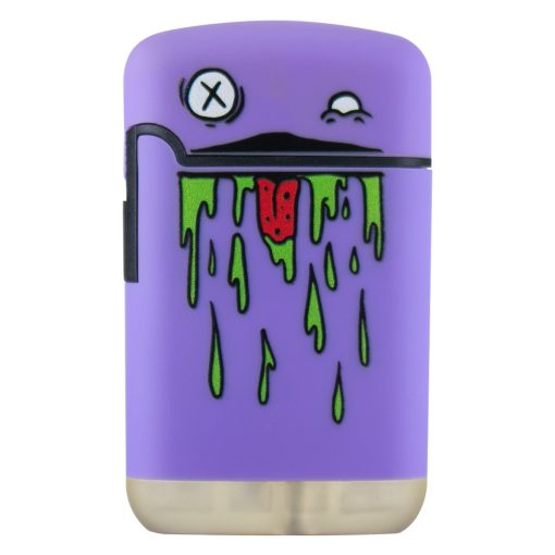 ENCENDEDOR ZENGAZ MEGA JET MONSTRUO MORADO