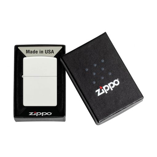 ENCENDEDOR ZIPPO BLANCO MATE - Image 4