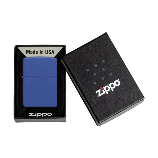 ENCENDEDOR ZIPPO AZUL REAL MATE - Image 4