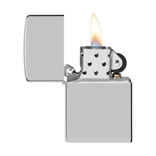 ENCENDEDOR ZIPPO CROMADO BRILLANTE - Image 3