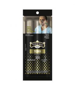 VERACRUZ TORO HUMIDIBAG CON 3 PUROS