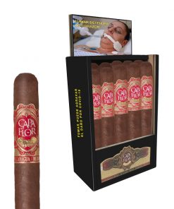CAPA FLOR ROBUSTO CAJA VERTICAL CON 10 PUROS