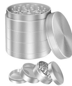 TRITURADORA DE TABACO DE ALUMINIO DE 4 PARTES