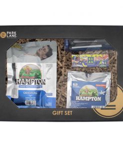 SET DE REGALO CON ROLADORA, TABACO HAMPTON , FILTROS Y PAPEL PARA LIAR