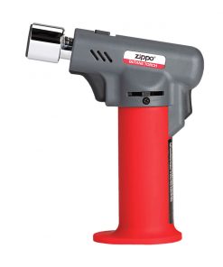 ENCENDEDOR ZIPPO BUTANE TORCH COLOR ROJO CON GRIS