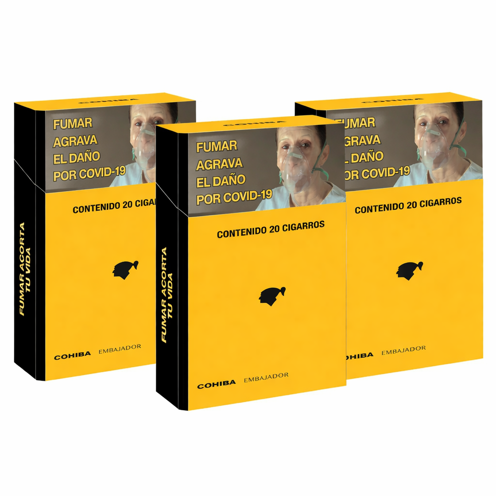 PAQUETE DE 3 CAJETILLAS COHIBA A PRECIO ESPECIAL