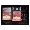 SET AROMAS SAN ANDRÉS ROBUSTO, SANTA CLARA 1830 #VI , SOPLETE Y CORTAPUROS DOBLE ACCIÓN NEGRO