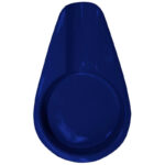CENICERO DE MADERA PARK LANE DISEÑO GOTA DE AGUA EN COLOR AZUL MARINO BRILLANTE