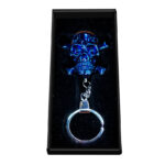 ENCENDEDOR EN FORMA DE CALAVERA CON USB INTEGRADO Y LLAVERO