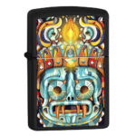 ENCENDEDOR ZIPPO DISEÑA TU MEXICO DIOS DE JADE