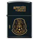 ENCENDEDOR ZIPPO NEGRO SELECCION NACIONAL MEXICANA