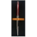 BOLIGRAFO PARK LANE METAL Y ROJO