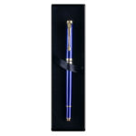 BOLIGRAFO PARL LANE COLOR AZUL CON DETALLES COLOR PLATEADO