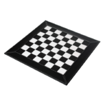 TABLERO DE AJEDREZ NEGRO Y BLANCO